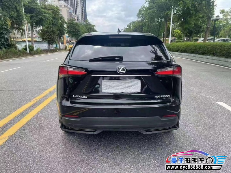 16年雷克萨斯NX轿车抵押车出售