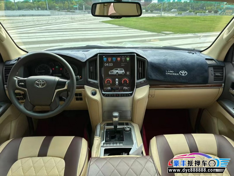 16年丰田兰德酷路泽SUV抵押车出售