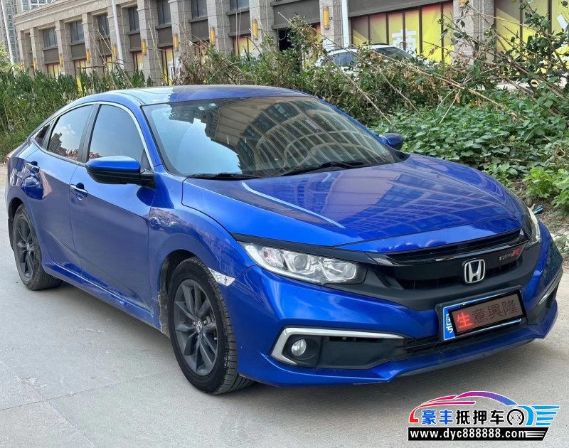 19年本田思域轿车抵押车出售