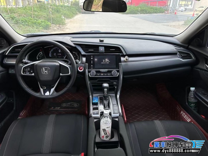 19年本田思域轿车抵押车出售