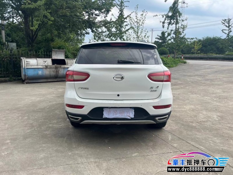 17年传祺GS4SUV抵押车出售