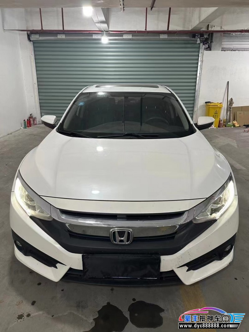 18年本田思域轿车抵押车出售