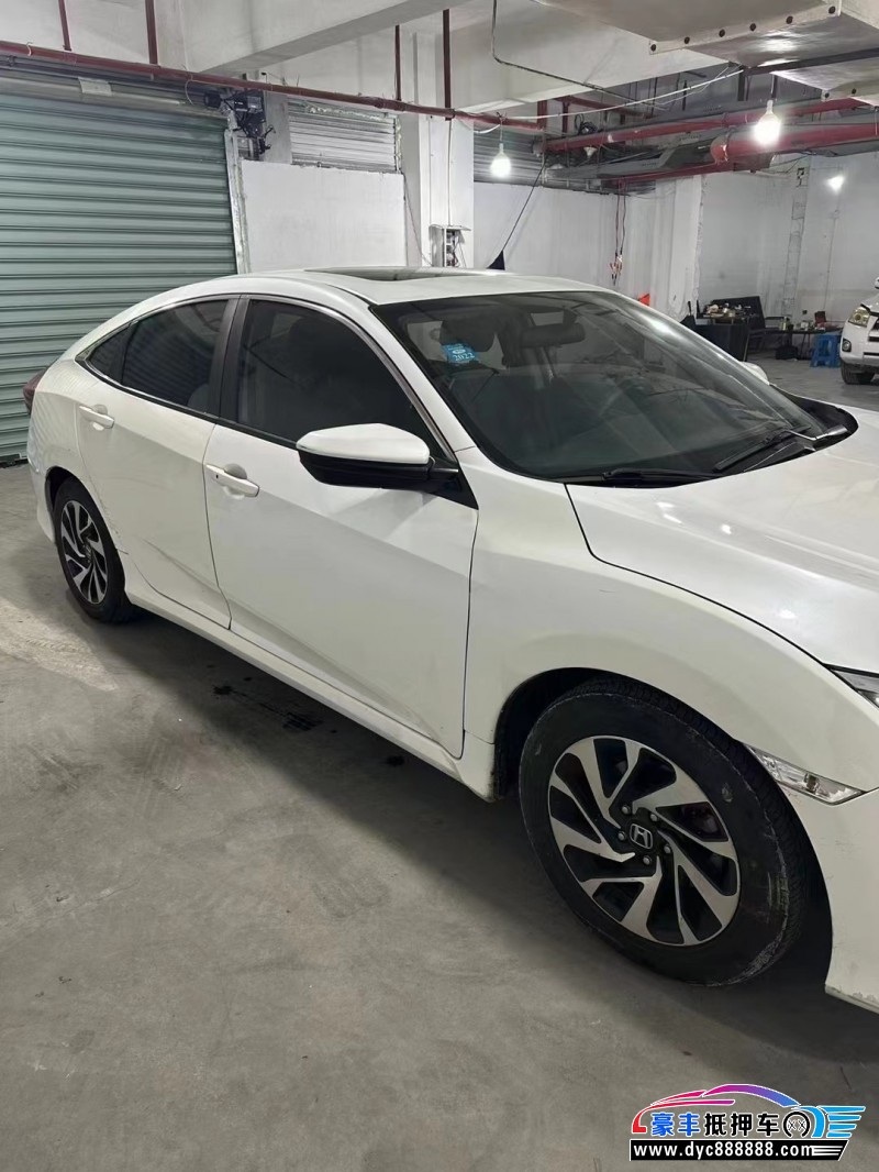 18年本田思域轿车抵押车出售