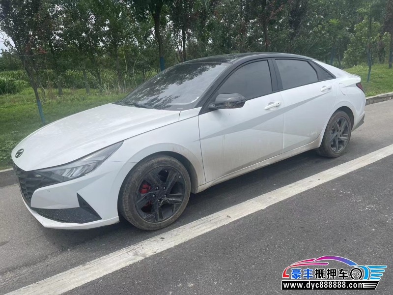 23年现代伊兰特轿车抵押车出售