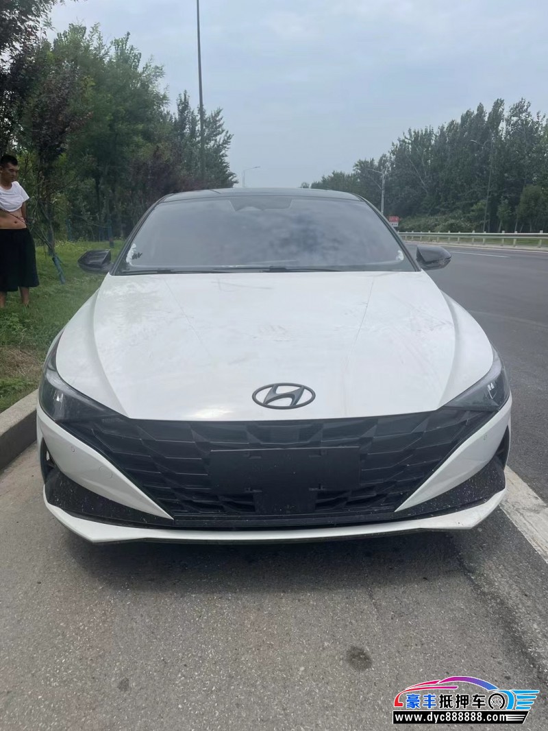 23年现代伊兰特轿车抵押车出售