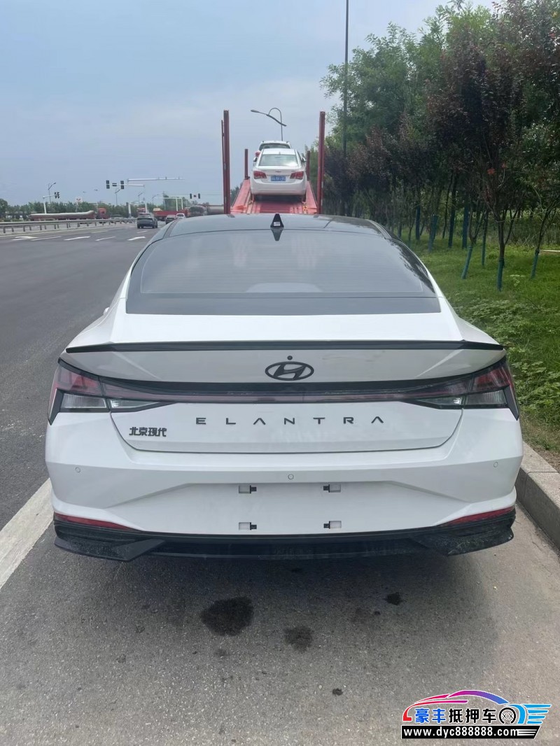 23年现代伊兰特轿车抵押车出售