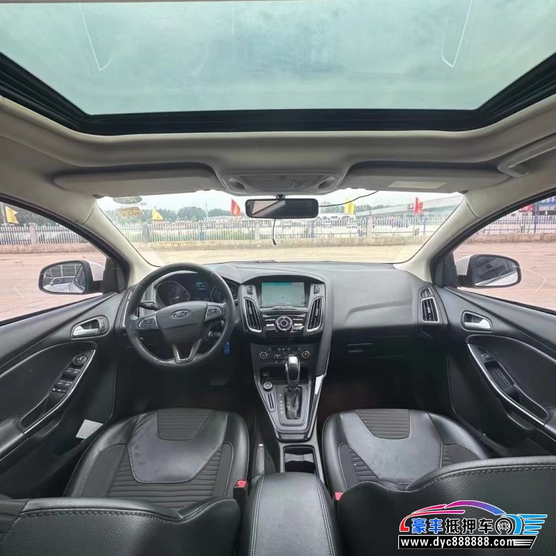 17年福特福克斯轿车抵押车出售