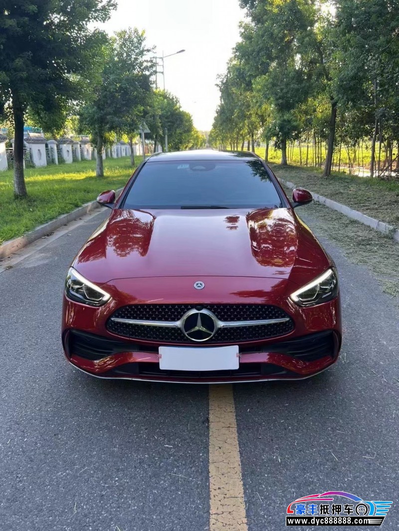 22年奔驰C轿车抵押车出售