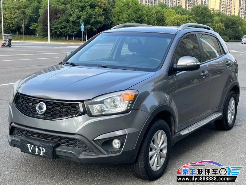 14年双龙柯兰多轿车抵押车出售