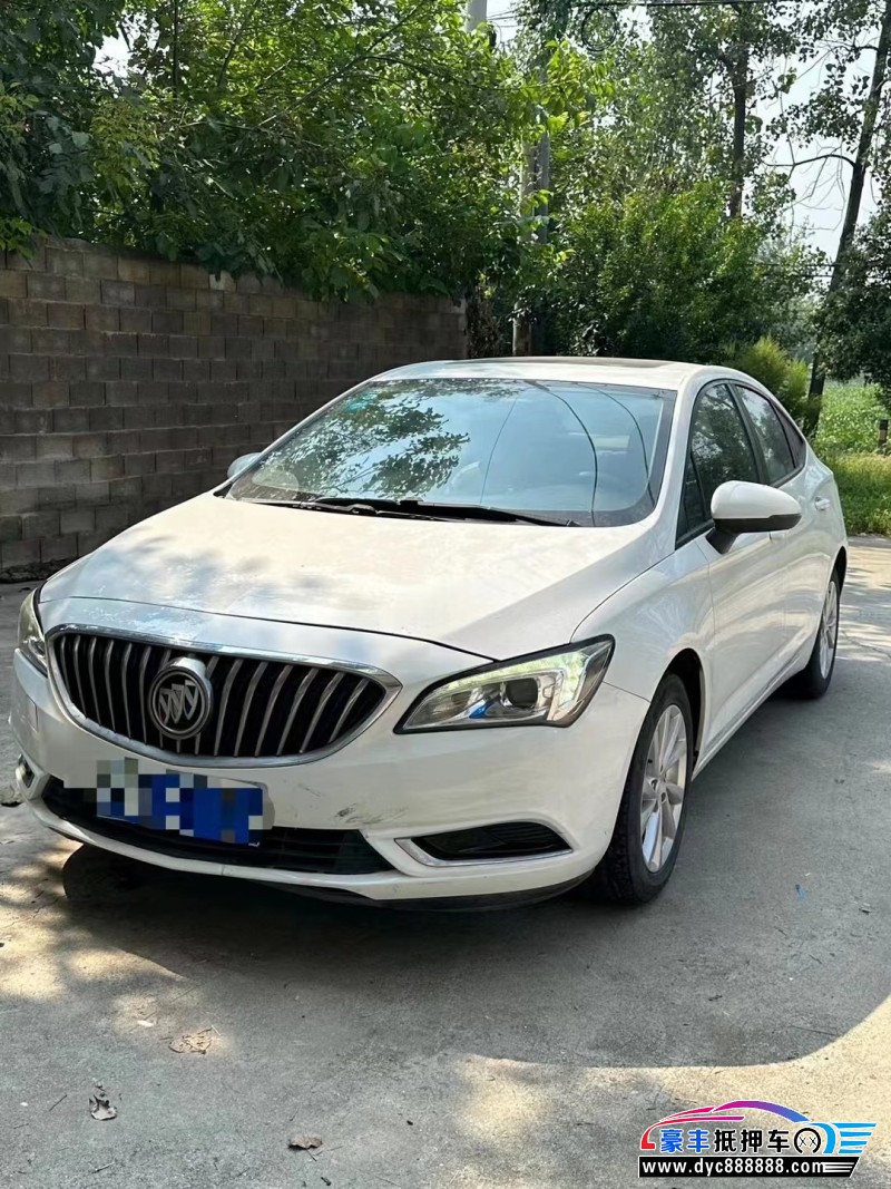 17年别克威朗轿车抵押车出售