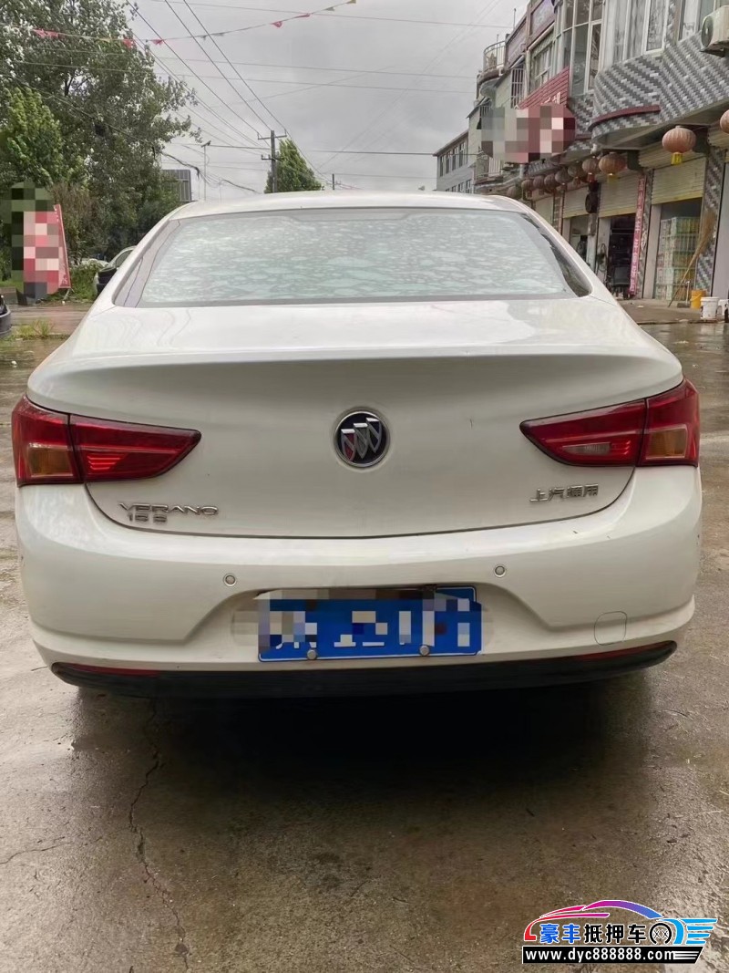 17年别克威朗轿车抵押车出售
