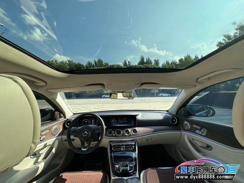 18年奔驰E轿车抵押车出售
