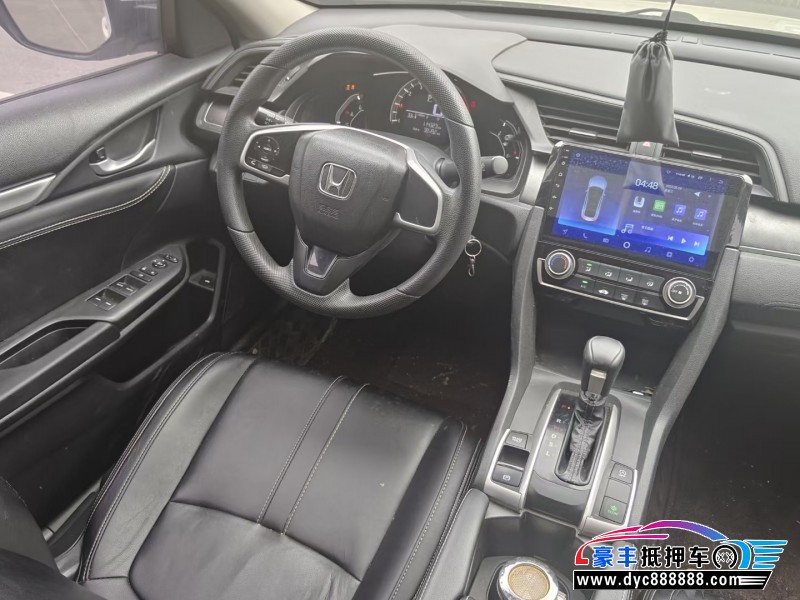 18年本田思域轿车抵押车出售