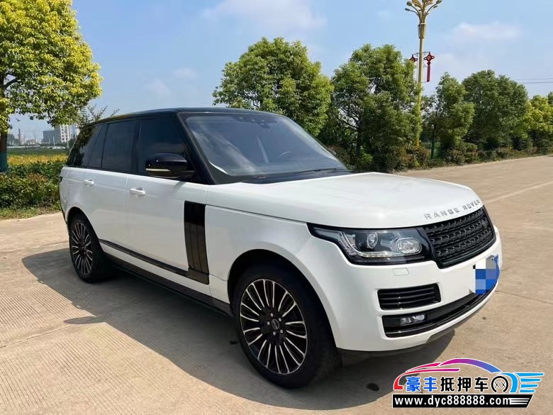 18年路虎揽胜行政轿车抵押车出售