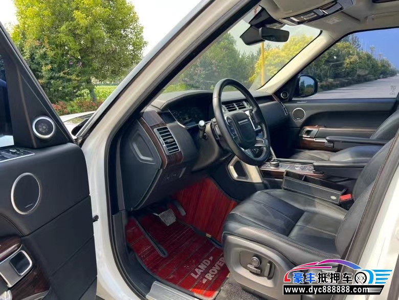 18年路虎揽胜行政轿车抵押车出售