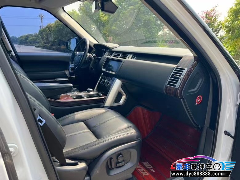 18年路虎揽胜行政轿车抵押车出售