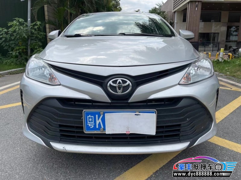 19年丰田威驰轿车抵押车出售