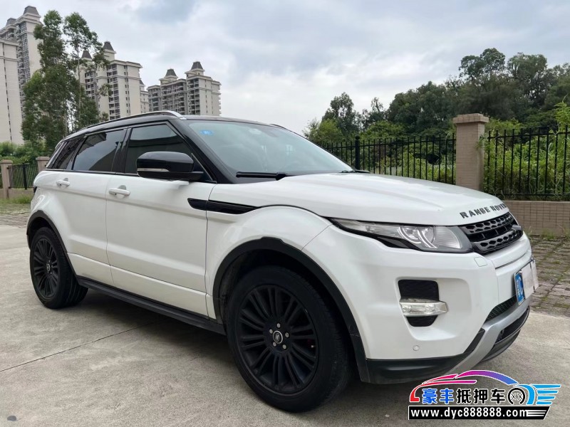 13年路虎揽胜极光SUV抵押车出售