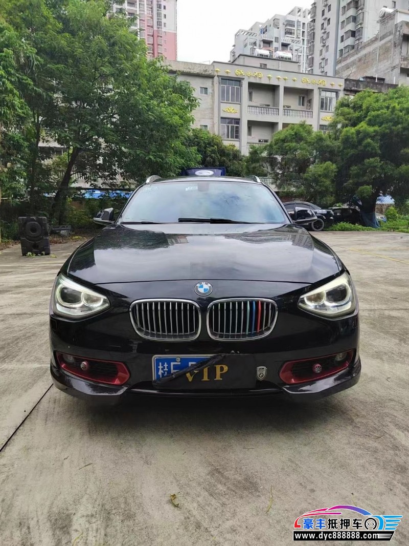 12年宝马1系轿车抵押车出售