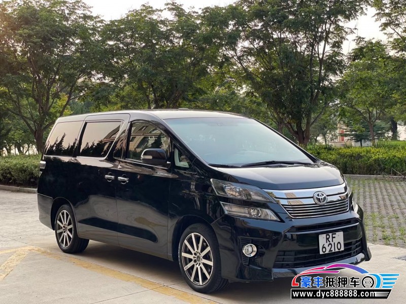 15年丰田威尔法MPV抵押车出售