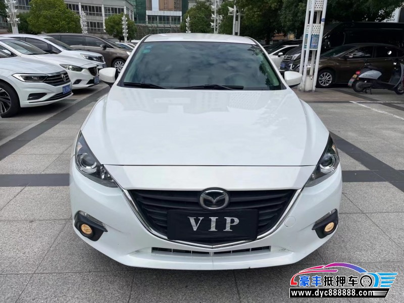 16年马自达3 Axela昂克赛拉轿车抵押车出售