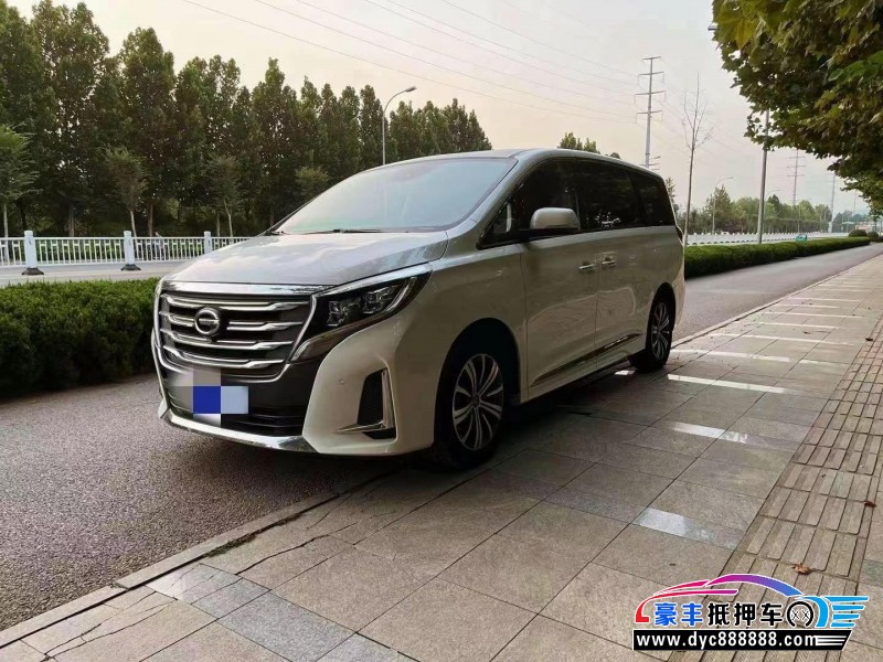 20年传祺GM8MPV抵押车出售