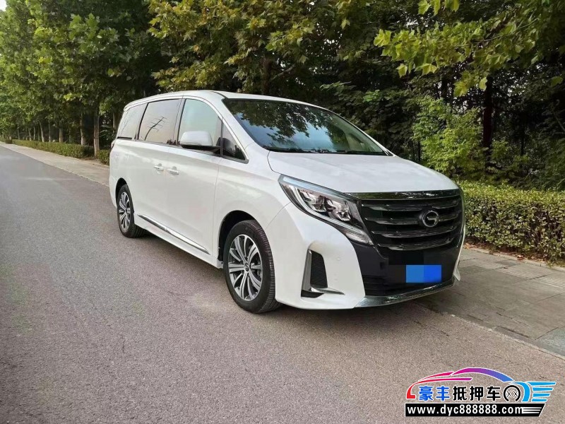 20年传祺GM8MPV抵押车出售