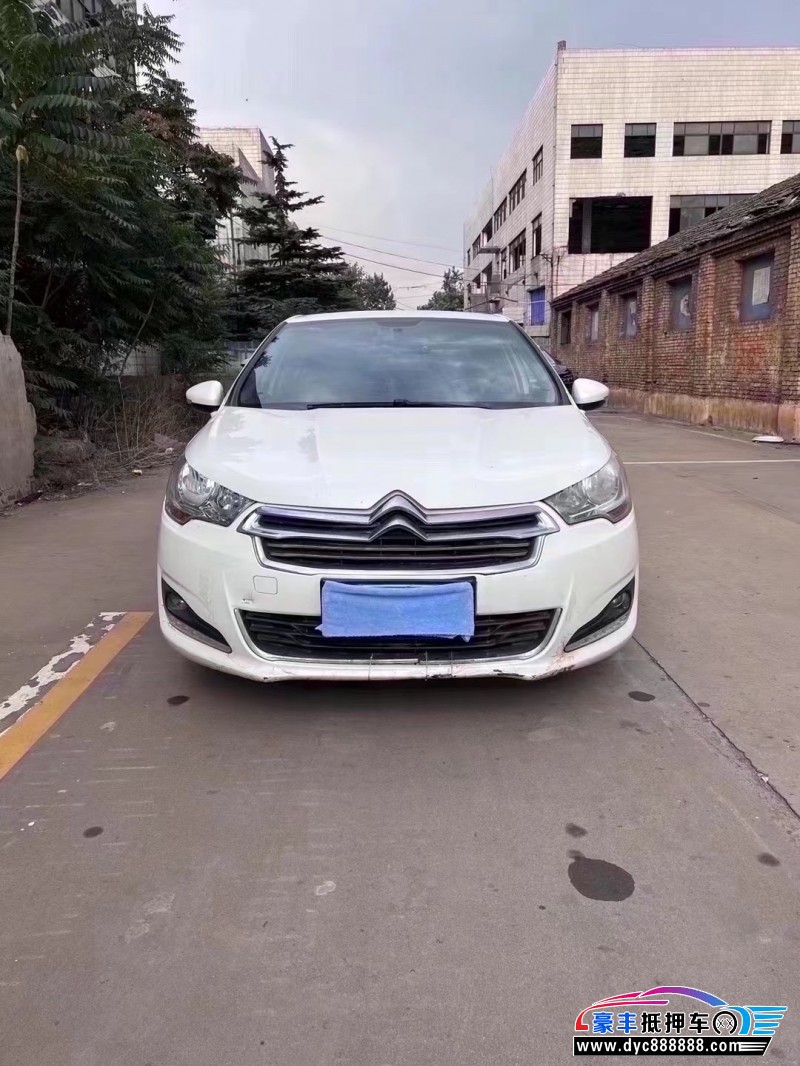 18年雪铁龙C4L轿车抵押车出售