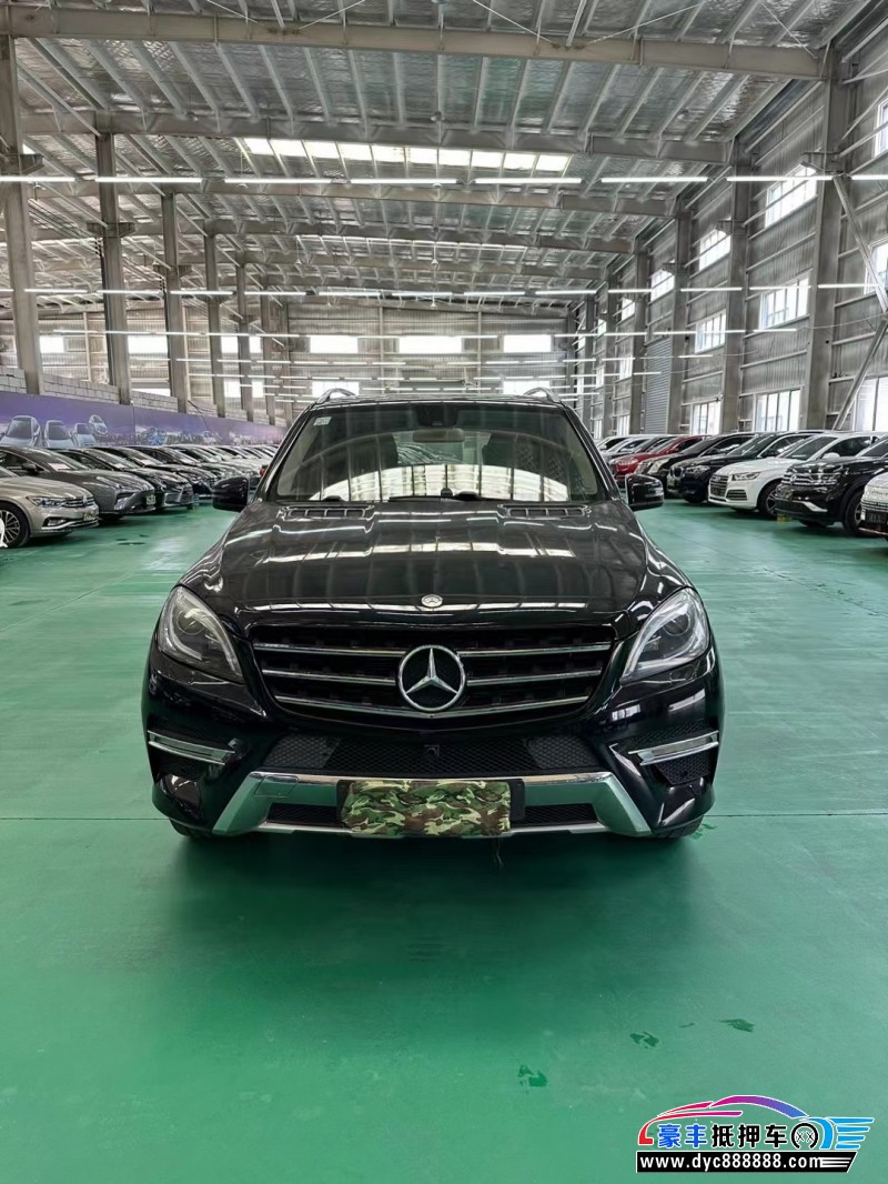 13年奔驰MLSUV抵押车出售