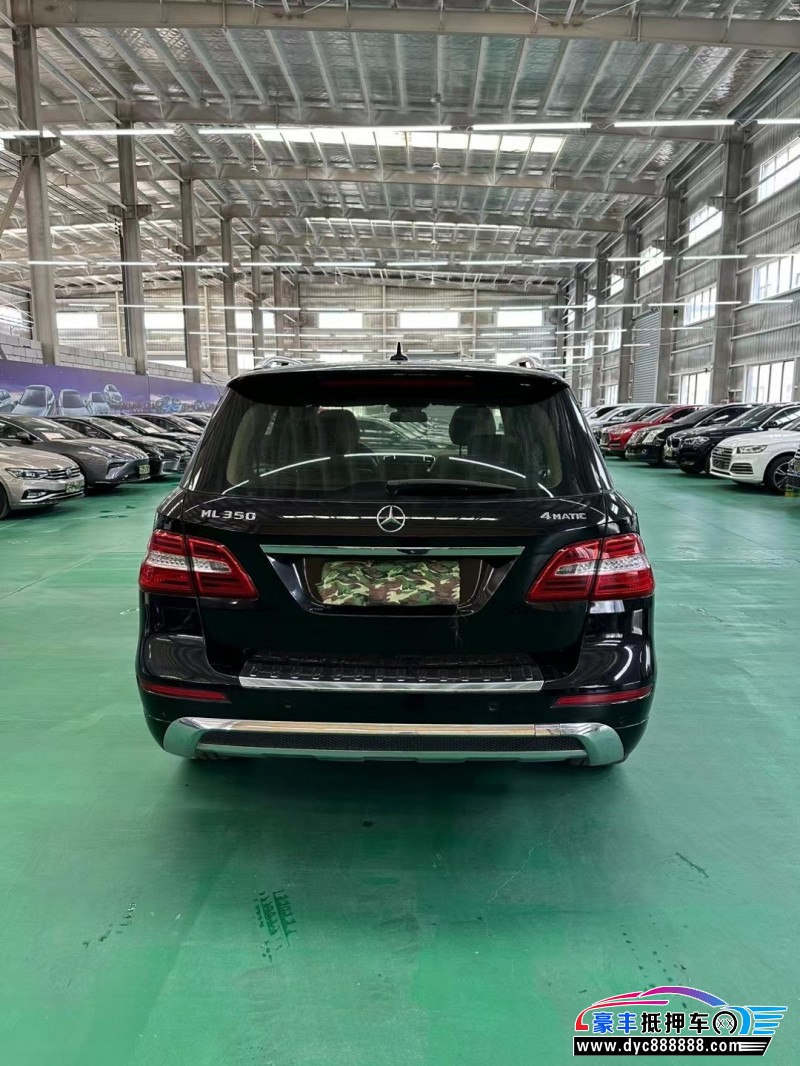 13年奔驰MLSUV抵押车出售