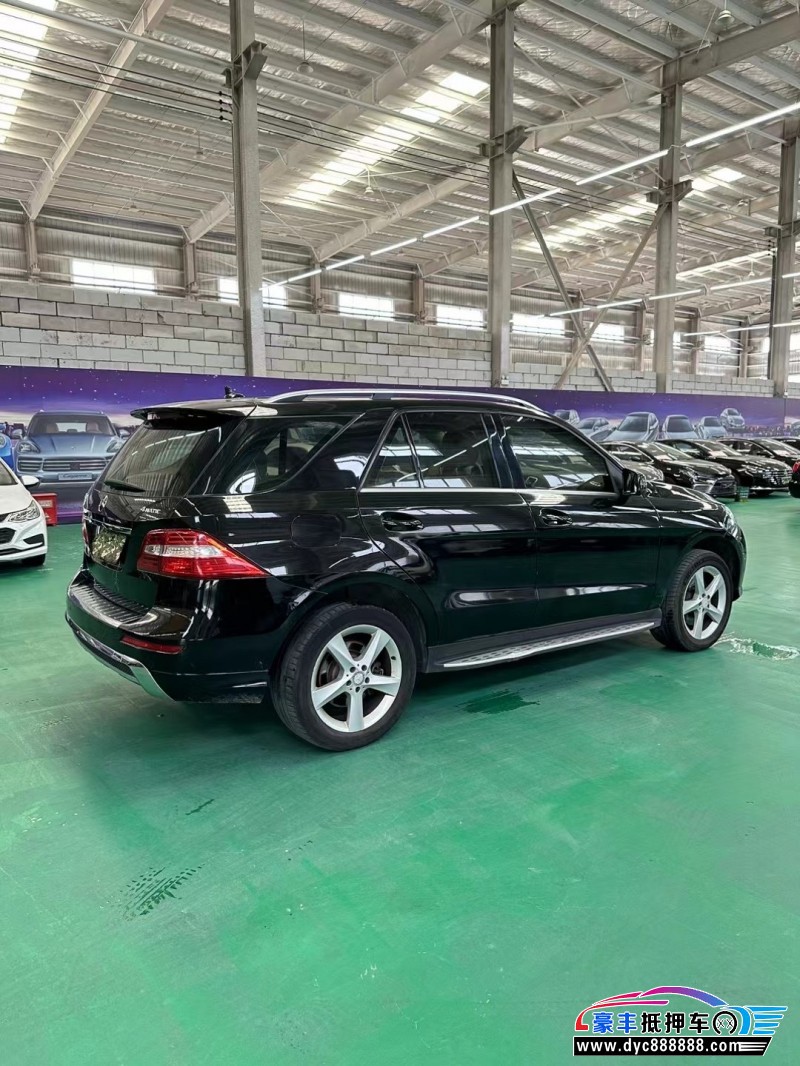 13年奔驰MLSUV抵押车出售