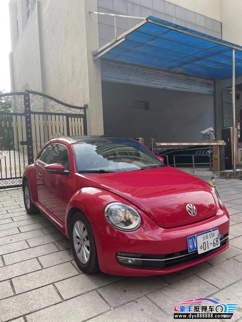 14年大众甲壳虫轿车抵押车出售