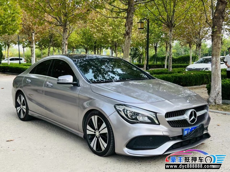 17年奔驰CLA轿车抵押车出售