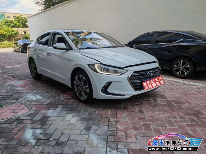 18年现代领动轿车抵押车出售