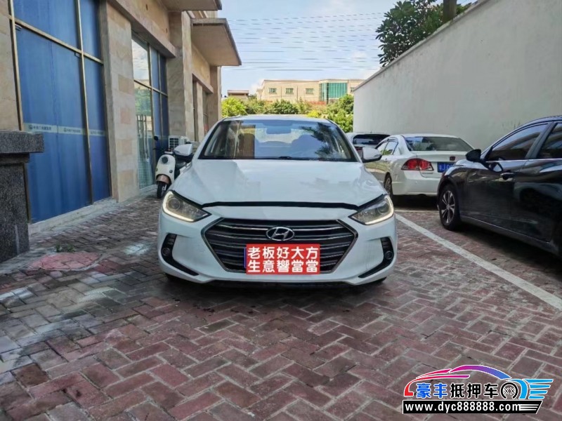 18年现代领动轿车抵押车出售