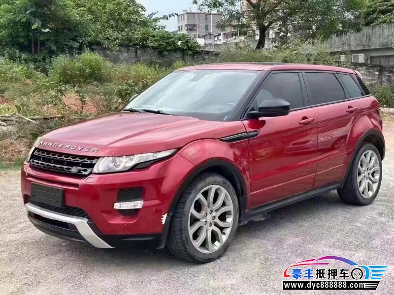 14年路虎揽胜极光SUV抵押车出售