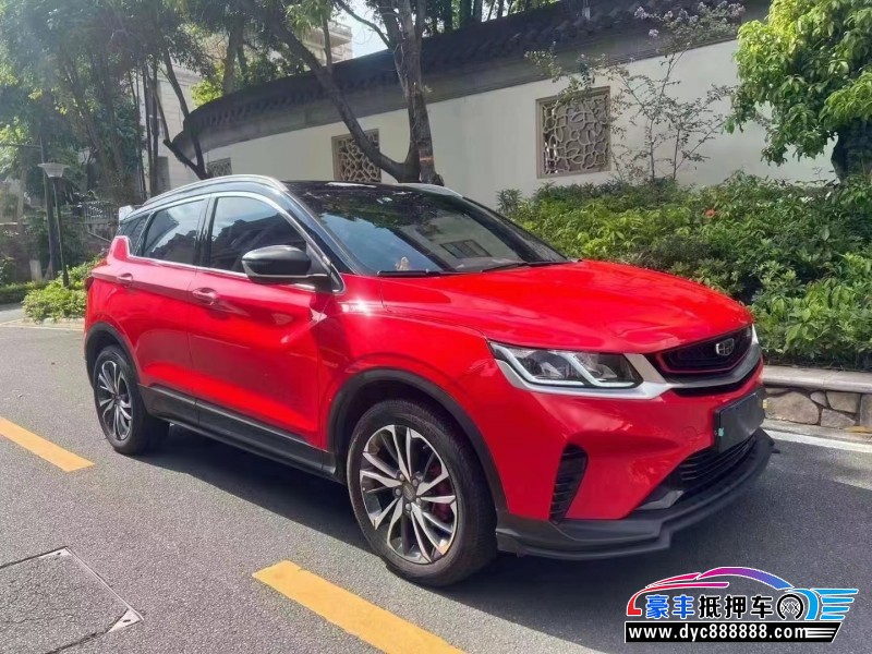 21年吉利缤越SUV抵押车出售