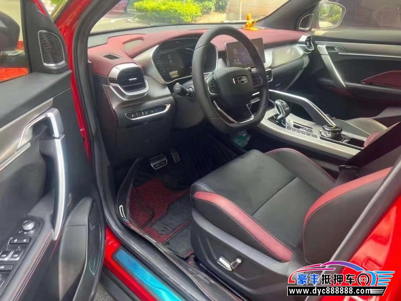 21年吉利缤越SUV抵押车出售