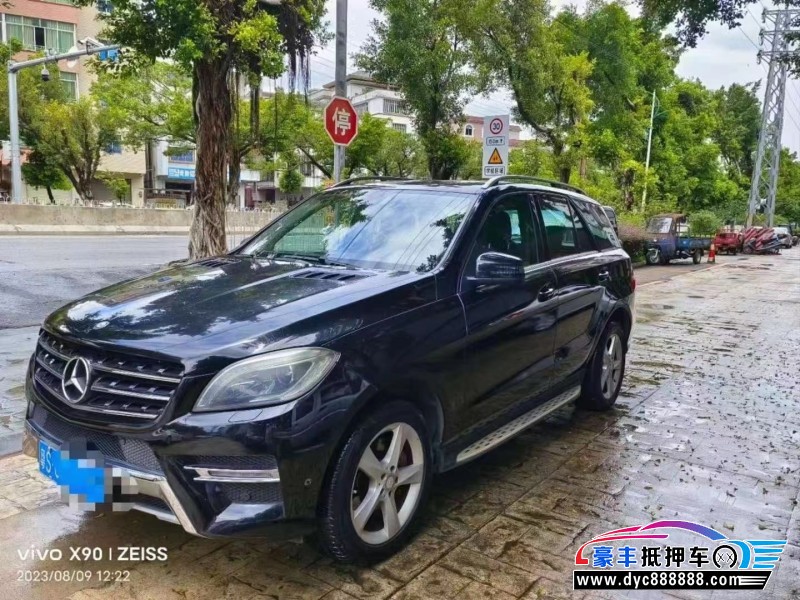 13年奔驰MLSUV抵押车出售