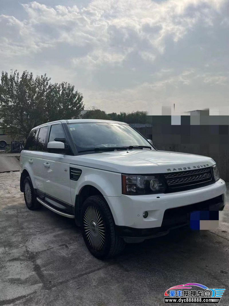 12年路虎揽胜运动SUV抵押车出售