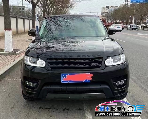 17年路虎揽胜运动轿车抵押车出售