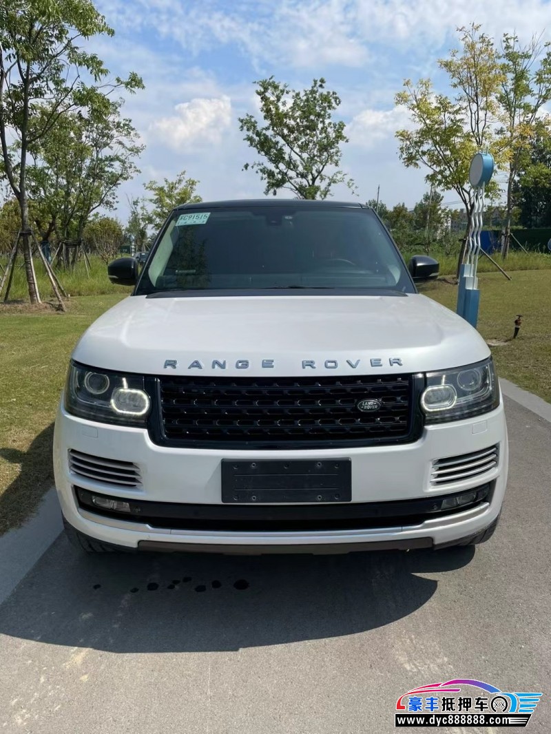 13年路虎揽胜行政轿车抵押车出售