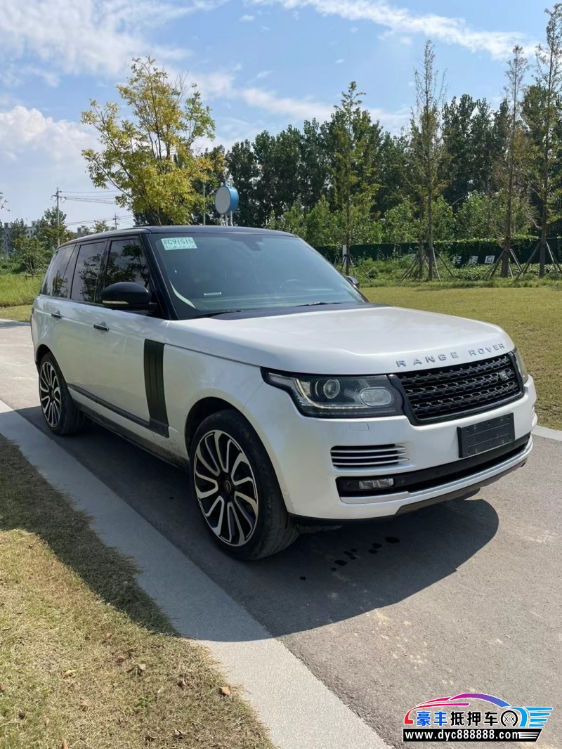 13年路虎揽胜行政轿车抵押车出售