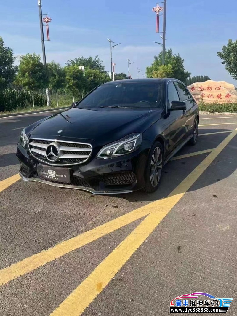 15年奔驰E轿车抵押车出售