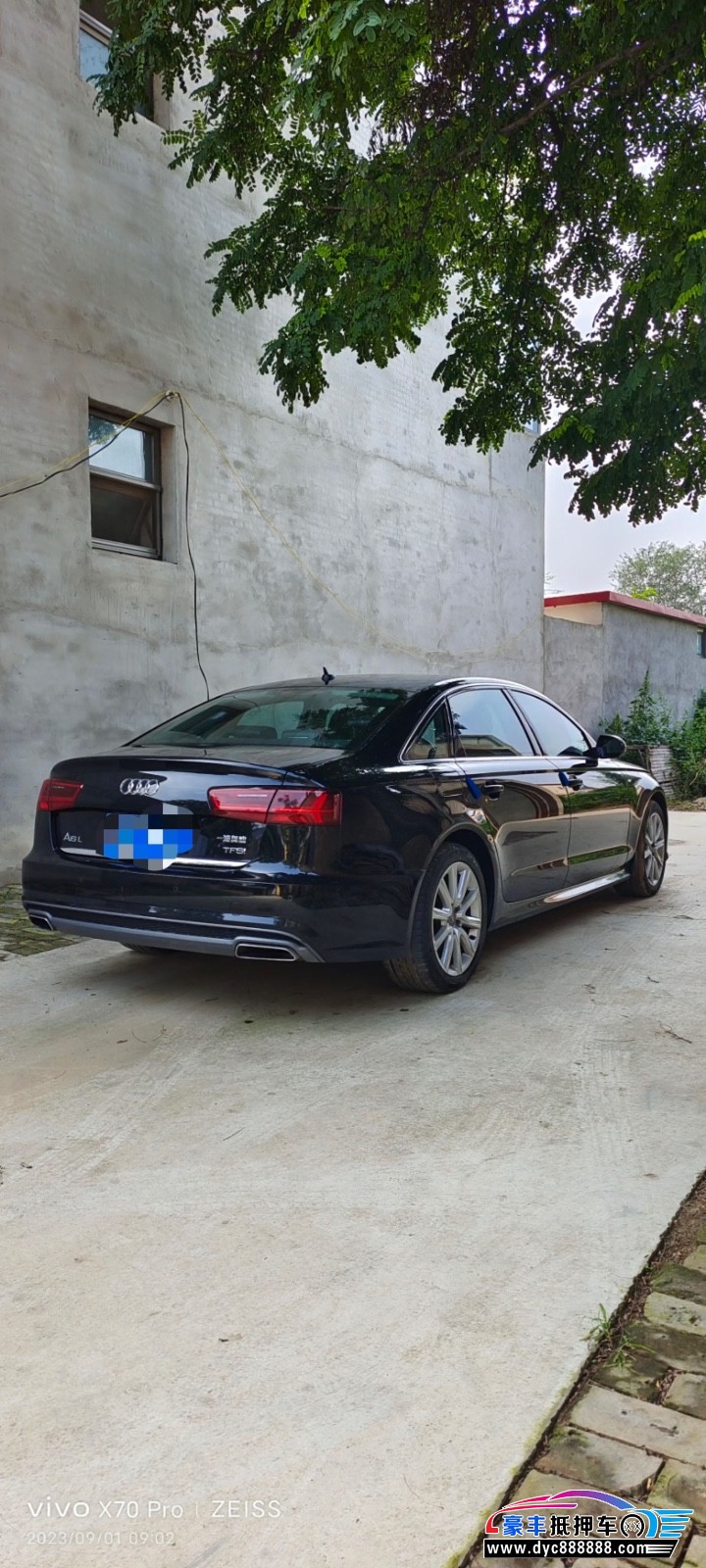 19年奥迪A6L轿车抵押车出售