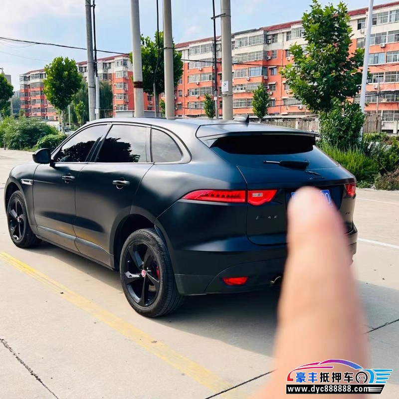 17年捷豹F-PACESUV抵押车出售