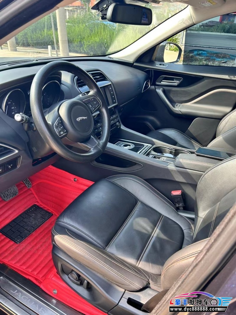 17年捷豹F-PACESUV抵押车出售