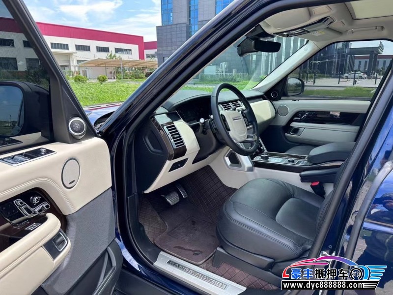 21年路虎揽胜行政轿车抵押车出售