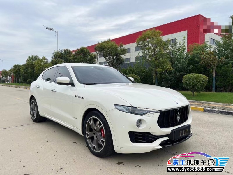 19年玛莎拉蒂莱万特轿车抵押车出售