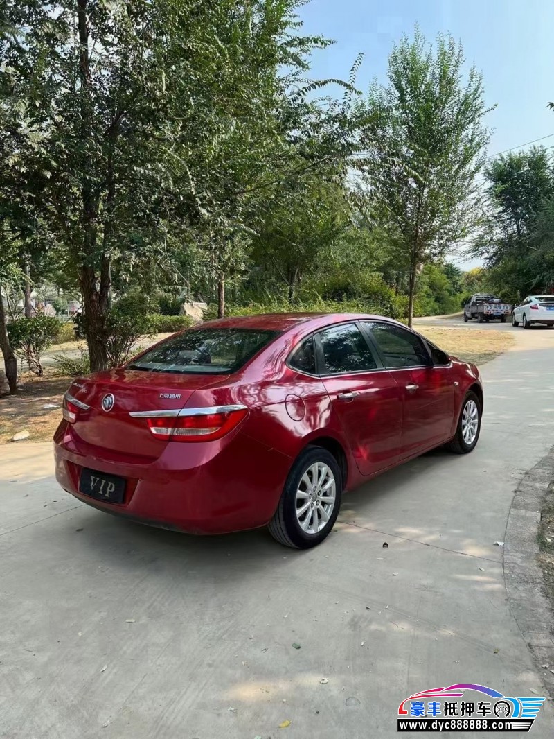 14年别克英朗轿车抵押车出售